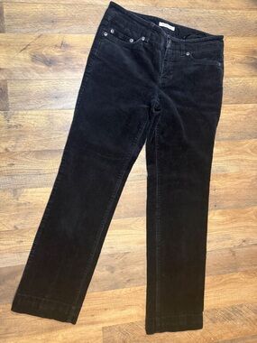 Jones New York Sport Corduroy Black Petite Size 2